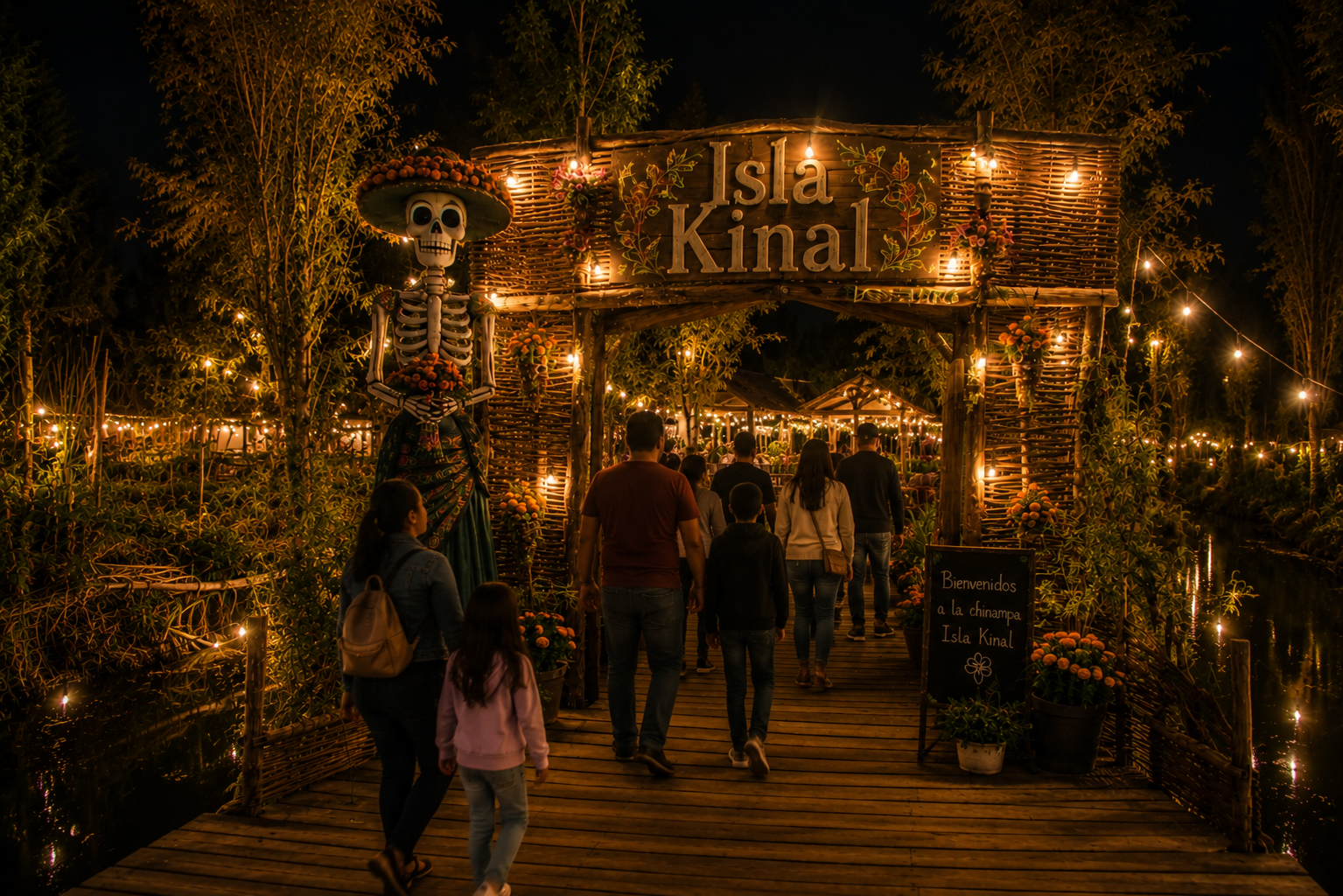 Tour Noche en Isla Kinal