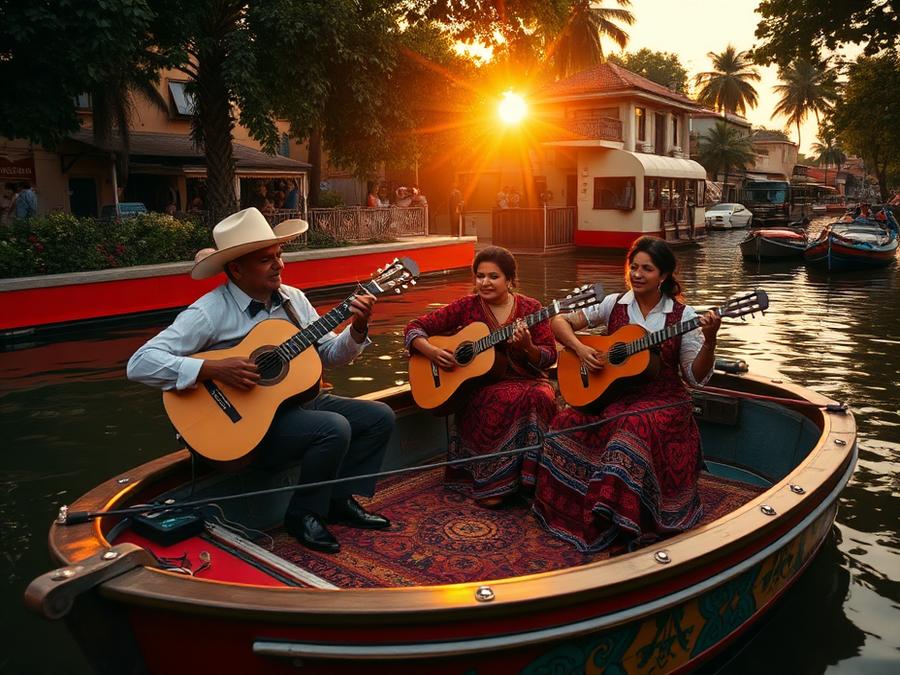 Música tradicional en vivo