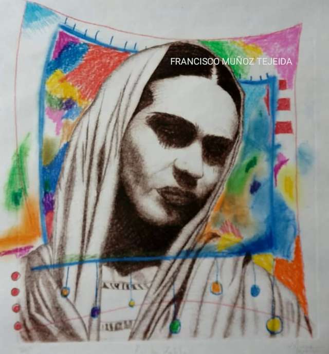Manto de colores, obra de Francisco Muñoz Tejeida